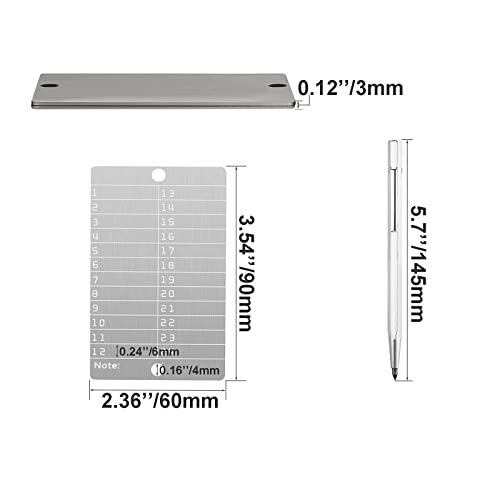 10-in-1 Stainless Steel Crypto Wallet Kit with Engraving Pen