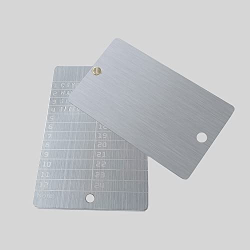 10-in-1 Stainless Steel Crypto Wallet Kit with Engraving Pen