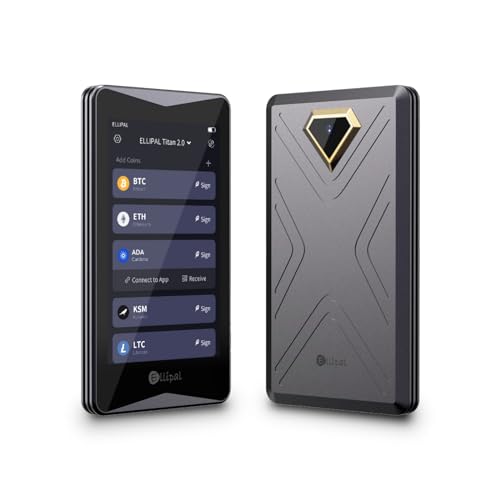 ELLIPAL Titan 2.0 Hardware Wallet for 10000+ Cryptocurrencies