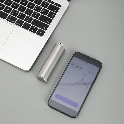 COINSURE Crypto Seed Phrase Storage Capsule, BIP39 Compatible