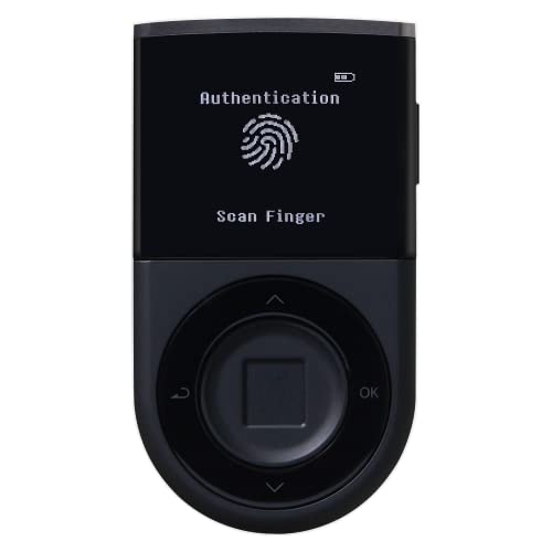 Biometric Cold Wallet for Cryptocurrency Security - Fingerprint Protection