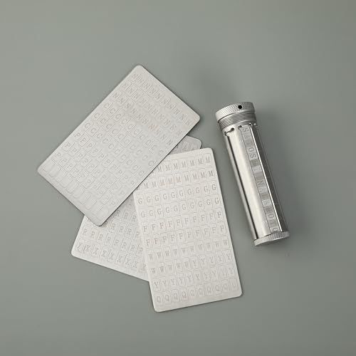 COINSURE Crypto Seed Phrase Storage Capsule, BIP39 Compatible