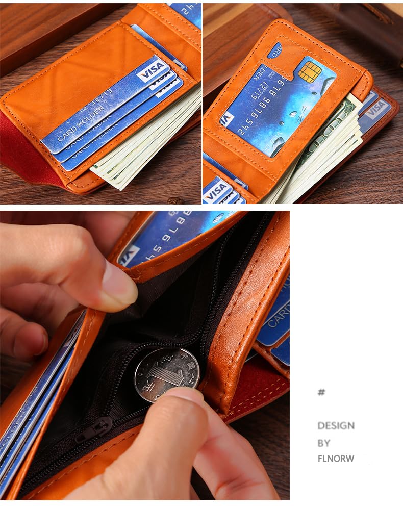 Men's Crypto Trust Wallet for Business with Gift Box