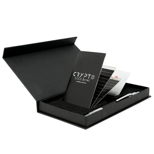 Steel Plates for Crypto Seed Phrase Storage - Engrave 48 Words - Ledger Nano & Trezor One