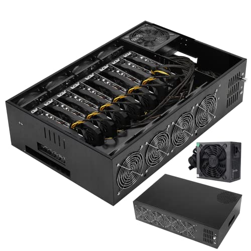 8 GPU Mining Rig Server Case for Ethereum/ETH Mining