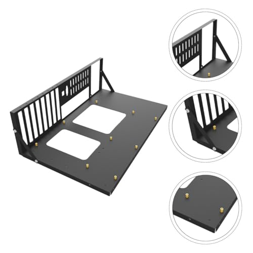 UKCOCO RGB Crypto Mining Rig Open Air Frame Case
