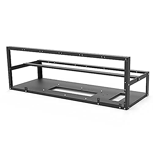 12 GPU Mining Rig Steel Frame for Bitcoin & ETH Mining