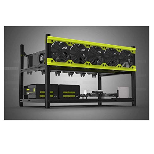 8-GPU Aluminum Mining Rig Frame for Ethereum Mining