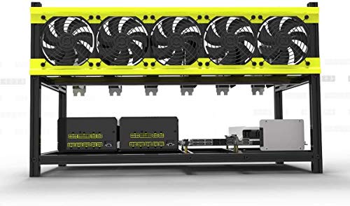 8-GPU Aluminum Mining Rig Frame for Ethereum Mining