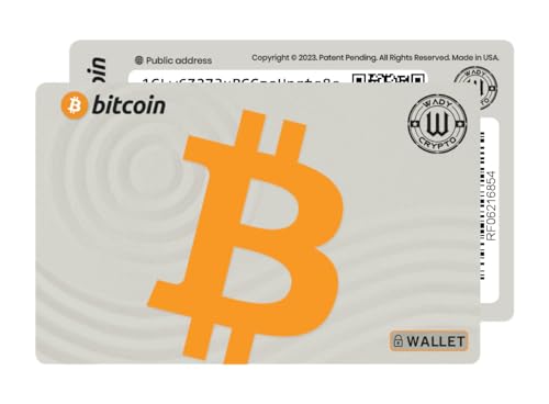Bitcoin Air-Gapped Cold Storage Wallet Card - WADY CRYPTO