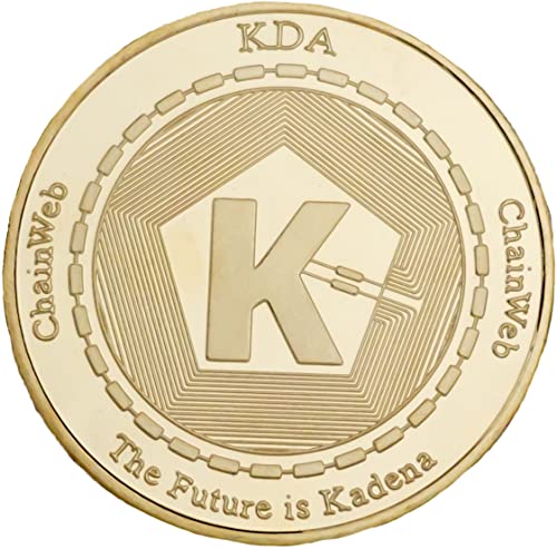 Kadena Physical Crypto Coin Collectible commemorating KDA Cryptocurrency