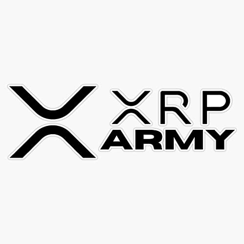 CSS Designs Ripple XRP Army Crypto Coin Bumper Sticker