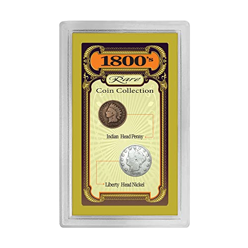 Rare 1800s American Penny and Nickel Coin Collection