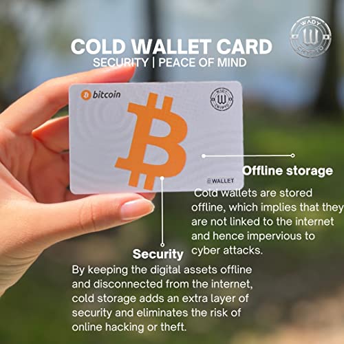 Bitcoin Air-Gapped Cold Storage Wallet Card - WADY CRYPTO