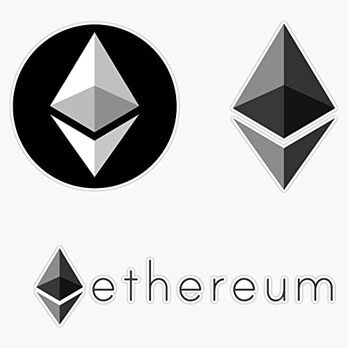 Ethereum ETH Vinyl Bumper Sticker Decal 5inch