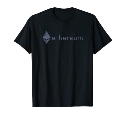 Ethereum Cryptocurrency Coin Blockchain ETH T-Shirt Fashion