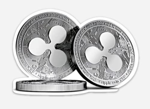 XRP Magnet and Coin Stack Fridge Magnet Set