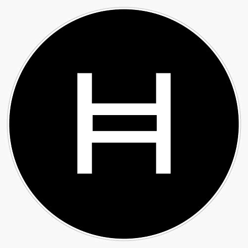 Hedera Hashgraph HBAR Crypto Sticker - 5 inch