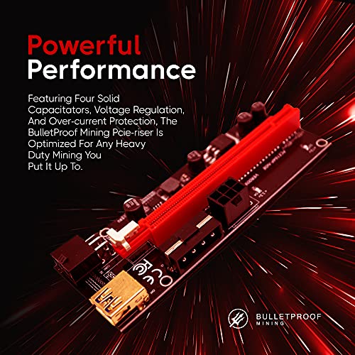 High Performance Mining Graphics Card PCIe Riser Adapter