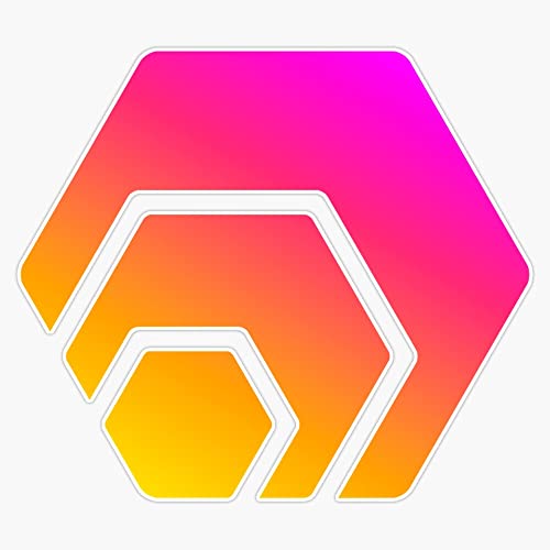 HEX Crypto Logo Vinyl Bumper Sticker Decal 5