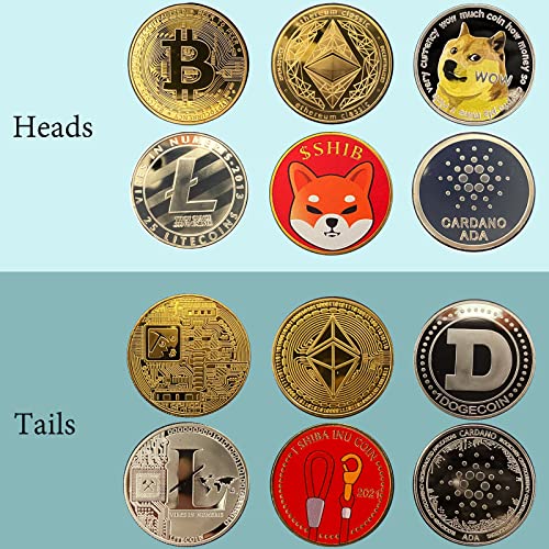 Limited Edition Cryptocurrency Coin Set for Gift