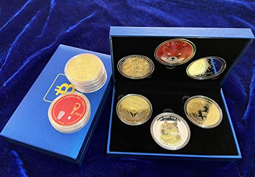 Limited Edition Cryptocurrency Coin Set for Gift