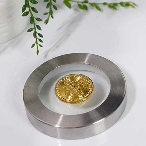Gold Bitcoin Commemorative Collector's Blockchain Coin - Rare