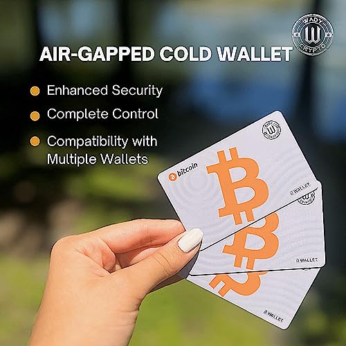Bitcoin Air-Gapped Cold Storage Wallet Card - WADY CRYPTO