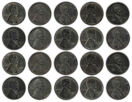 Rare WWII Steel Penny Coin Collection (20-Piece Lot)