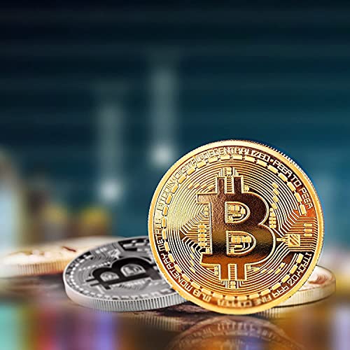 Bitcoin Coin Collectible Set with Protective Case