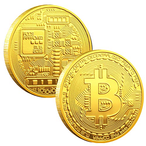 Gold Bitcoin Commemorative Coin 2021 Limited Edition Set