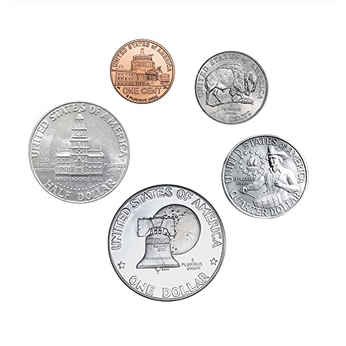 1976 Rare US Coin Set: Brilliant Uncirculated Display Box