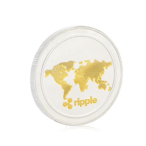 Ripple Coin XRP Collector's Rare Cryptocurrency with Cover
