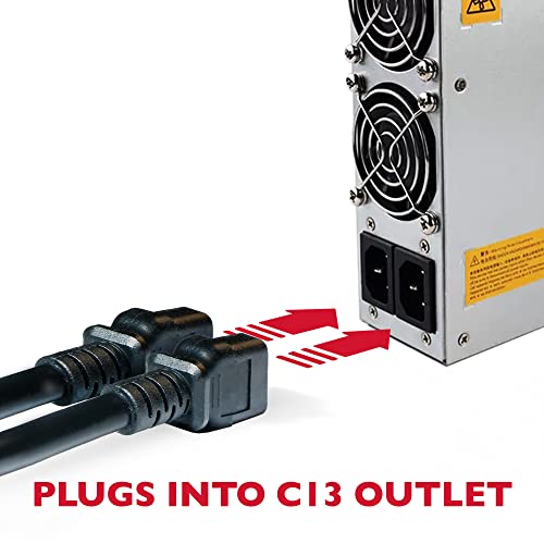 IEC C20 to 2X C13 Splitter Power Cord