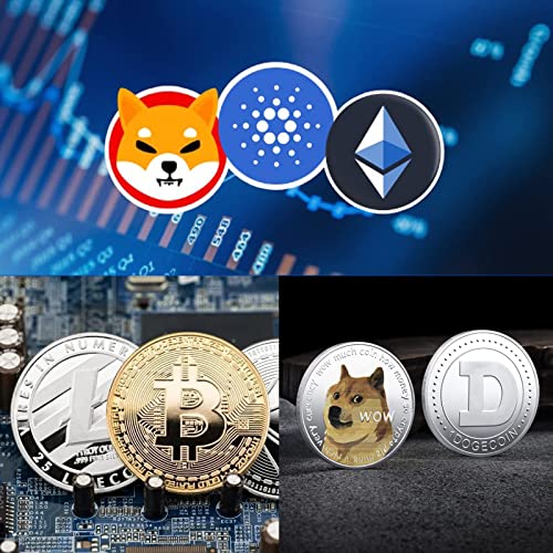 Limited Edition Cryptocurrency Coin Set for Gift