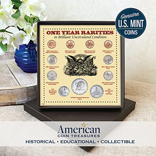 1976 Rare US Coin Set: Brilliant Uncirculated Display Box