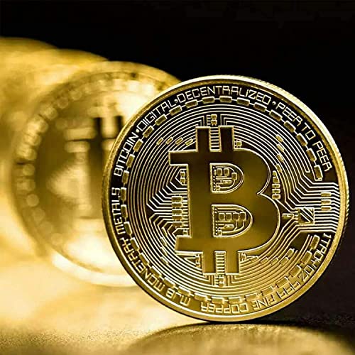 3 Bitcoin Physical Coins in Protective Collectable Gift