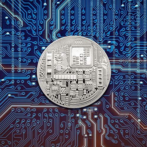 Gold Color Physical Bitcoin Coin Collectable Gift Set