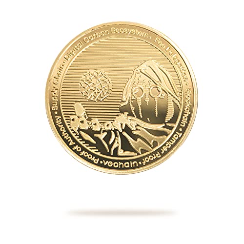 VeChain (Vet) Physical Cryptocurrency Commemorative HODL Coin