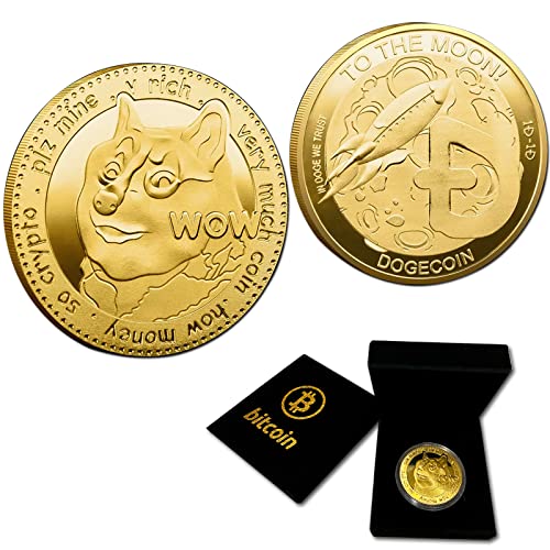 Physical Dogecoin Coin in Deluxe Box | Limited Edition