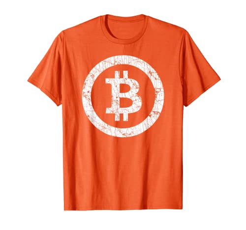 Bitcoin Logo T-Shirt for Crypto Currency Enthusiasts