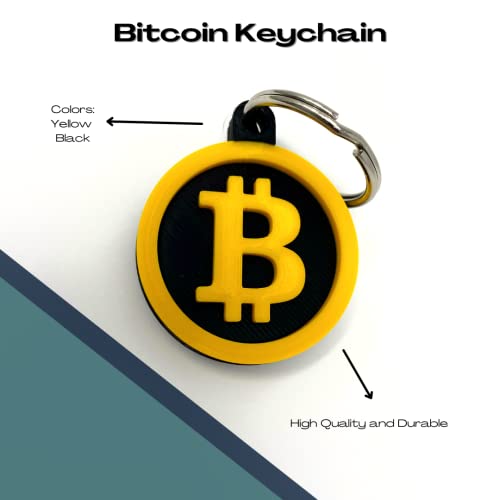Bitcoin Keychain - Perfect for Cryptocurrency Enthusiasts