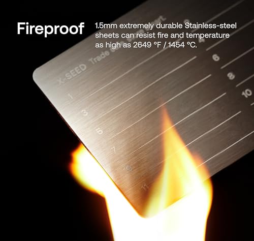 SecuX XSEED Plus: Secure Bitcoin Wallet Steel Plates