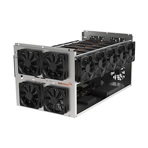 AAAwave The Dredge II 6-10 GPU Mining Rig Frame