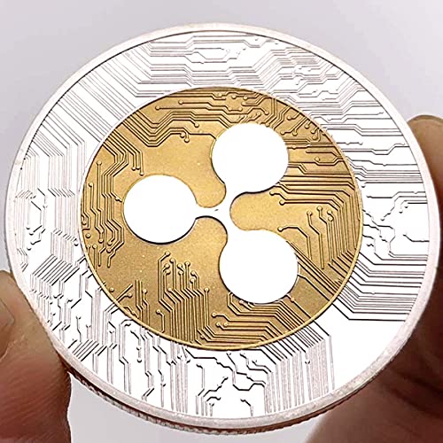 Ripple Coin XRP Collector's Rare Cryptocurrency with Cover
