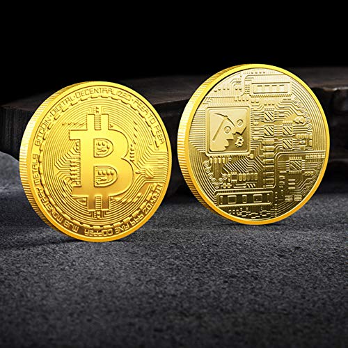 Gold Bitcoin Commemorative Coin 2021 Limited Edition Set