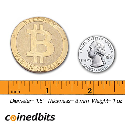 Bitcoin Commemorative Collectors Coin - Limited Edition