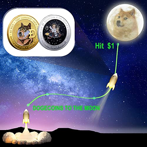 Dogecoin Commemorative Coin Set 2022 Limited Edition Gold/Silver
