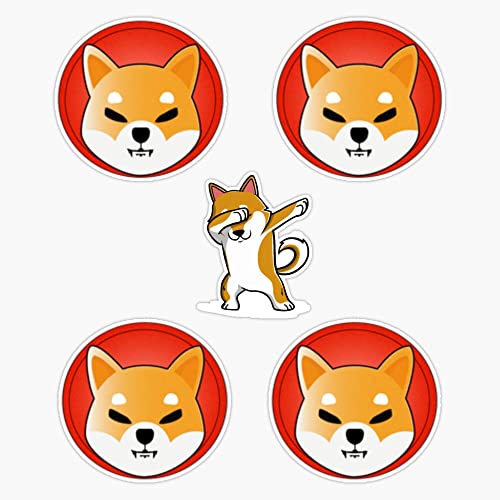 Shiba Inu Crypto Hodler Funny Vinyl Bumper Sticker