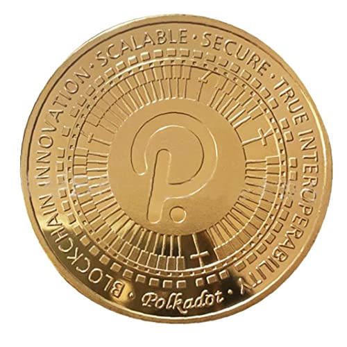 Gold Plated Crypto Coin Souvenir for Blockchain enthusiasts